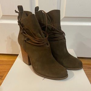 Suede Booties